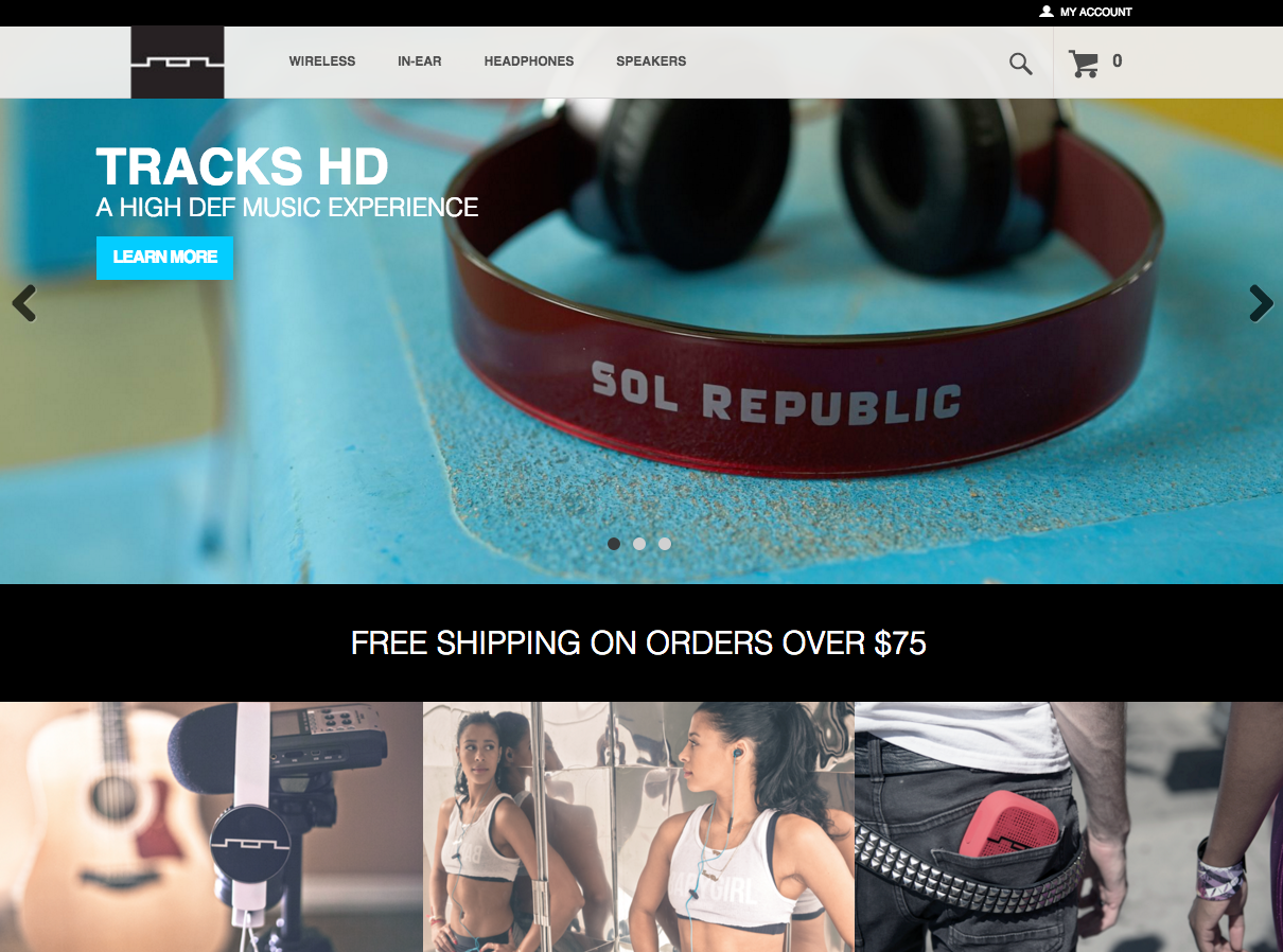 Sol Republic Headphones - New Magento Store