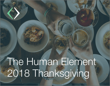 a very thankful human element blog post