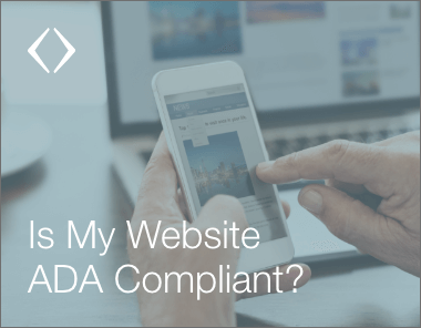 is my website ada compliant? Find out in this human element blog by team lead luke bahrou