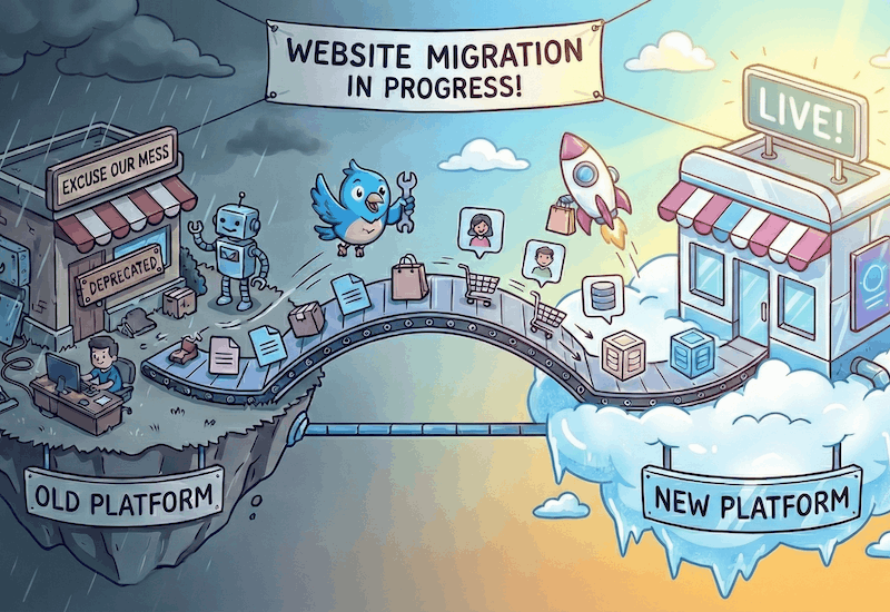 eCommerce platform migration requires thoughtful planning