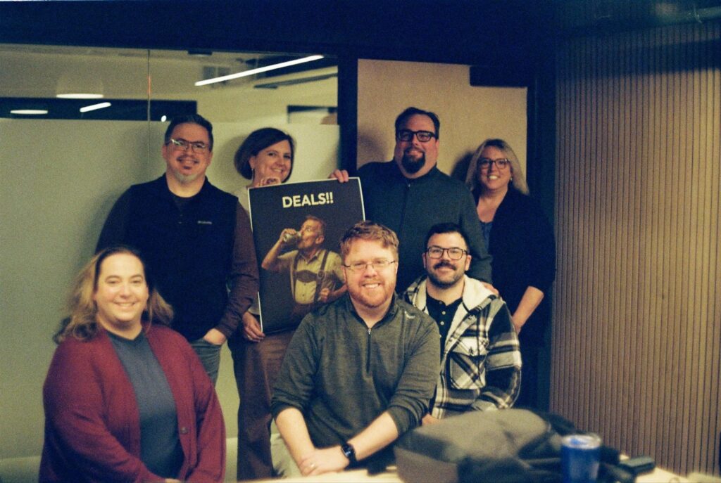 Image: The Human Element Visioning Team in December 2025 (well, except for Dane. He took the picture)